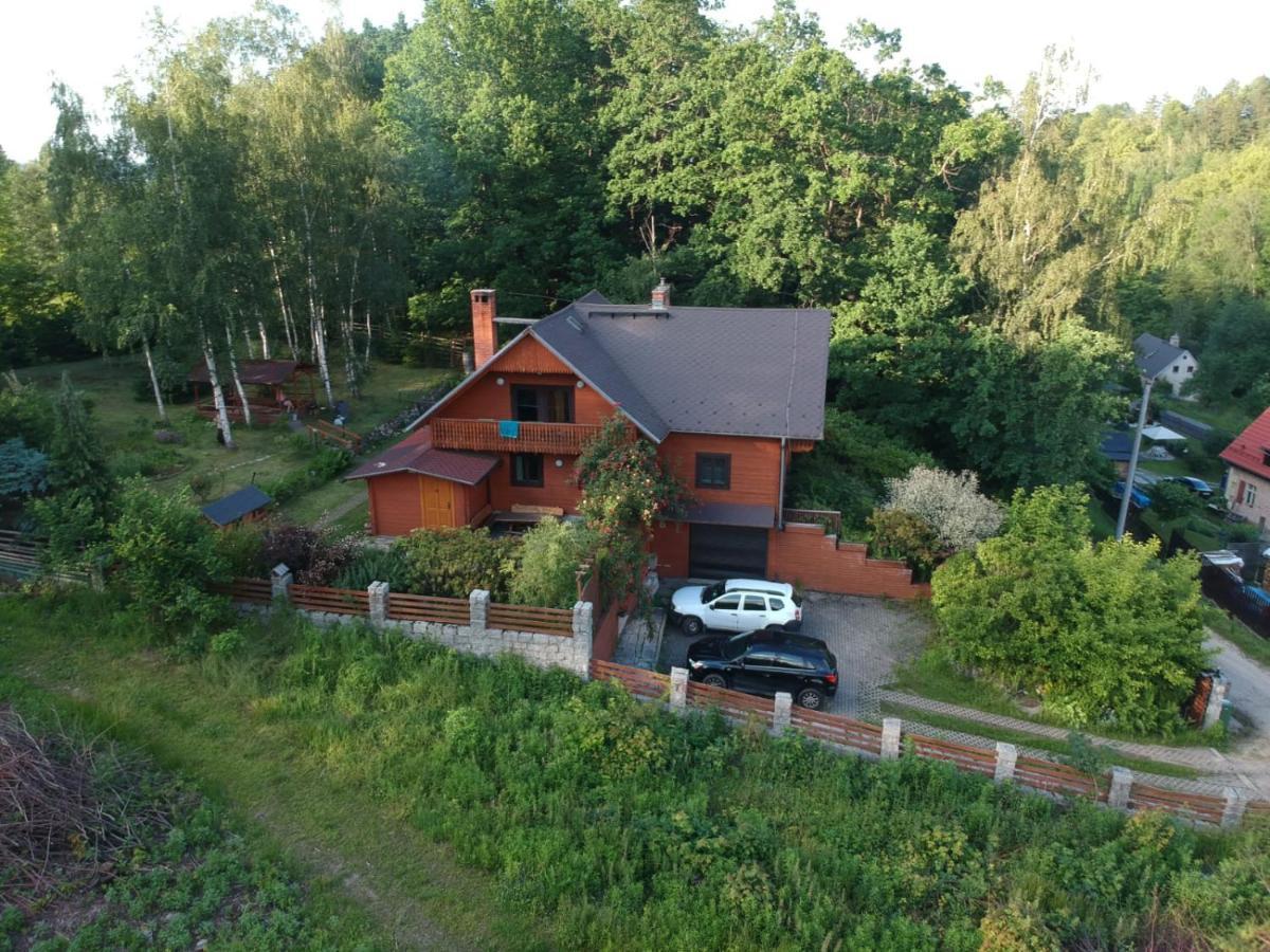 Chata Gorska Sowa Dla 12 Osob, 4 Sypialnie,Salon Z Kominkiem Villa Podgórzyn Kültér fotó